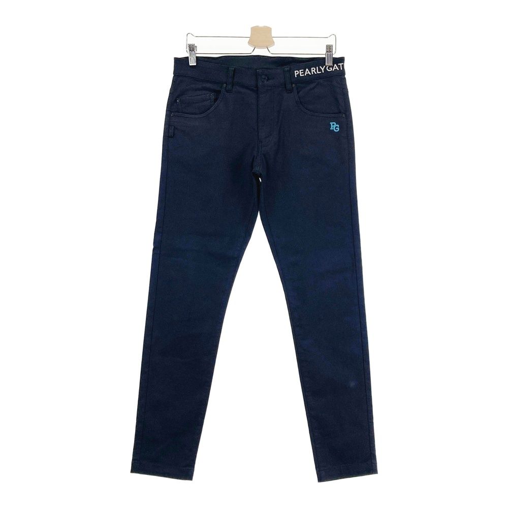 サイズ 4 PEARLY GATES パーリーゲイツ ストレッチパンツ ネイビー系 240101559492 ゴルフウェア メンズ ストスト