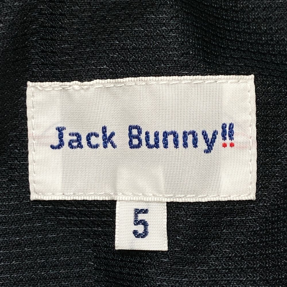 サイズ：5 JACK BUNNY ジャックバニー  サテン調 パンツ サイドライン  グリーン系 [240101560212] ゴルフウェア メンズ ストスト サイズ：5 JACK BUNNY ジャックバニー サテン調 パンツ サイドライン