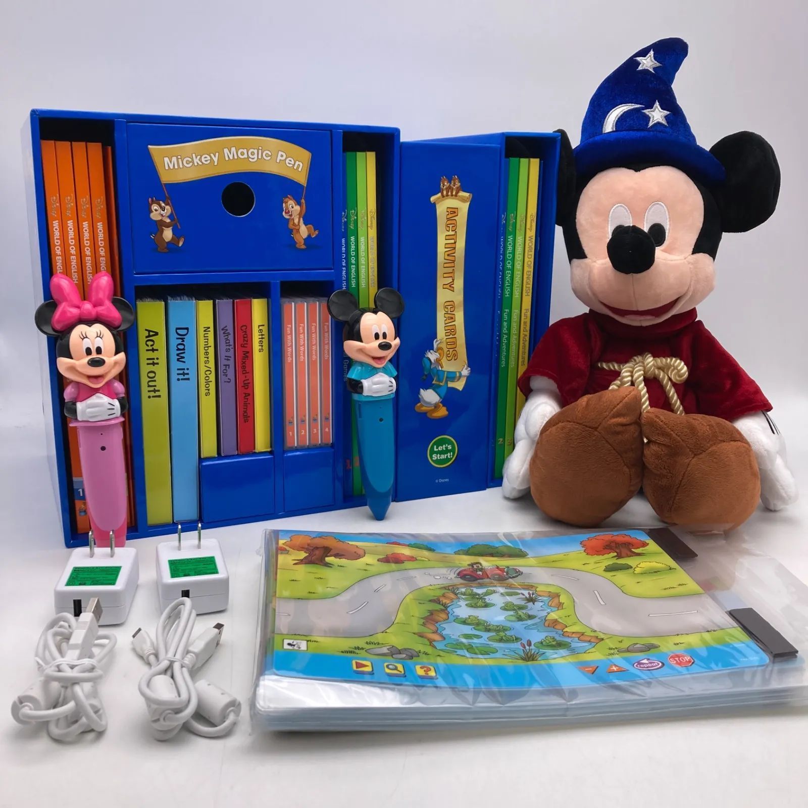 マジックペンセット　アドベンチャーセット　2018年　ディズニー英語システム ミッキーマジックペンセット＆アドベンチャー ディズニー英語システム