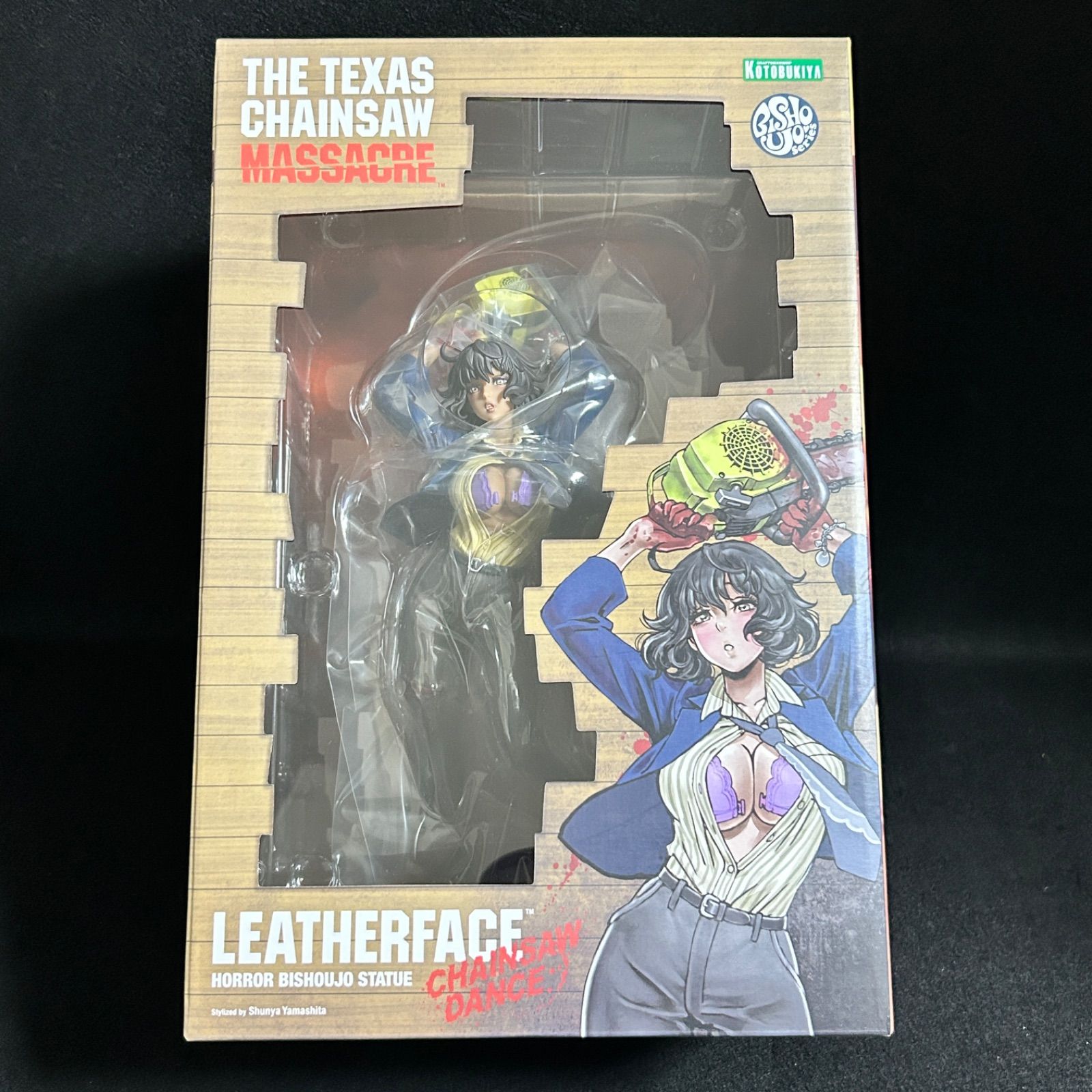 コトブキヤ HORROR美少女 悪魔のいけにえ レザーフェイス フィギュア CHAINSAW DANCE