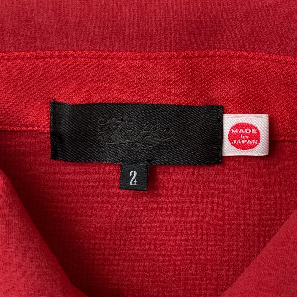 サイズ：2 DANCE WITH DRAGON ダンスウィズドラゴン ハーフジップ 長袖