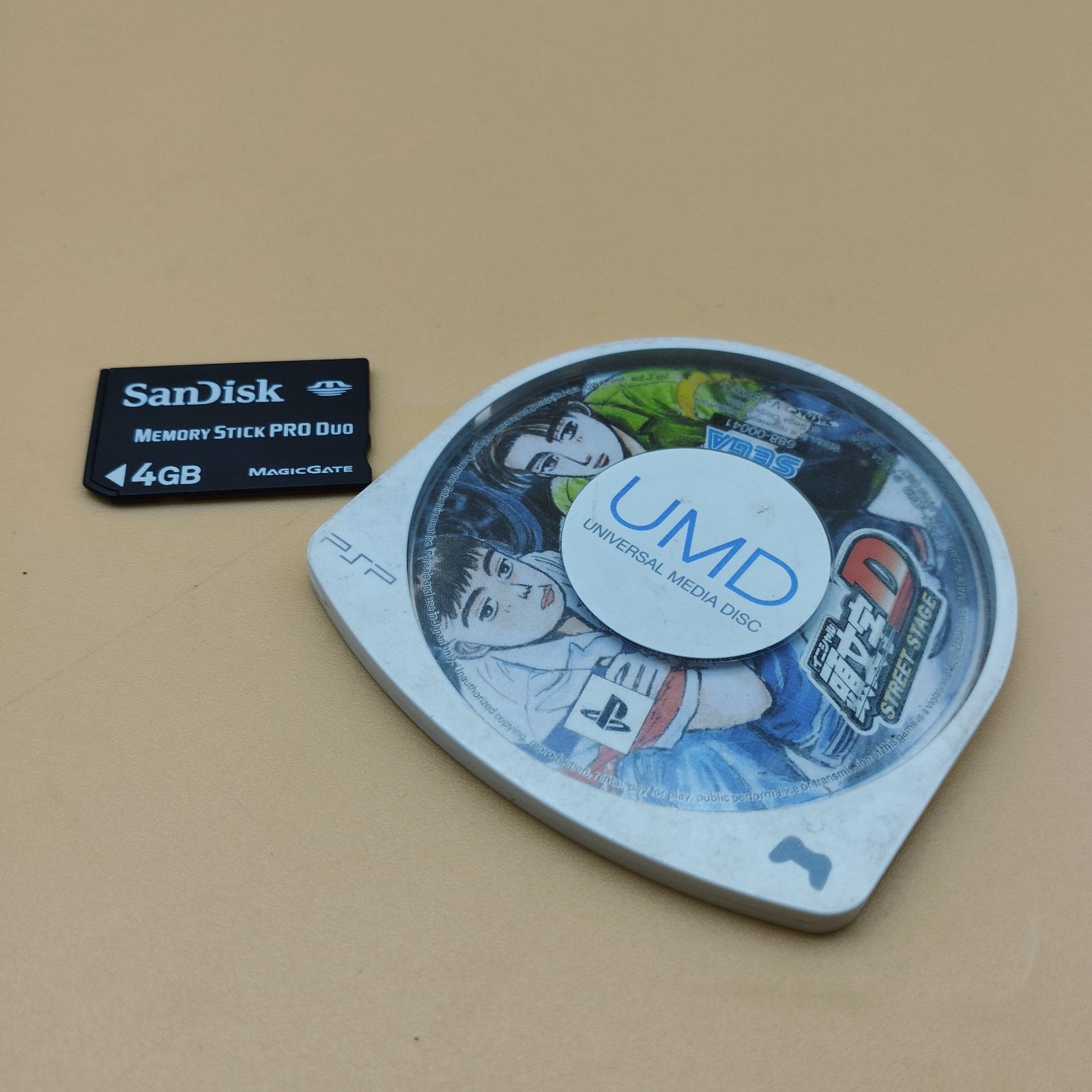 D27644] PSP本体 箱ソフト付き 頭文字Dソフト （ジャンク） - メルカリ