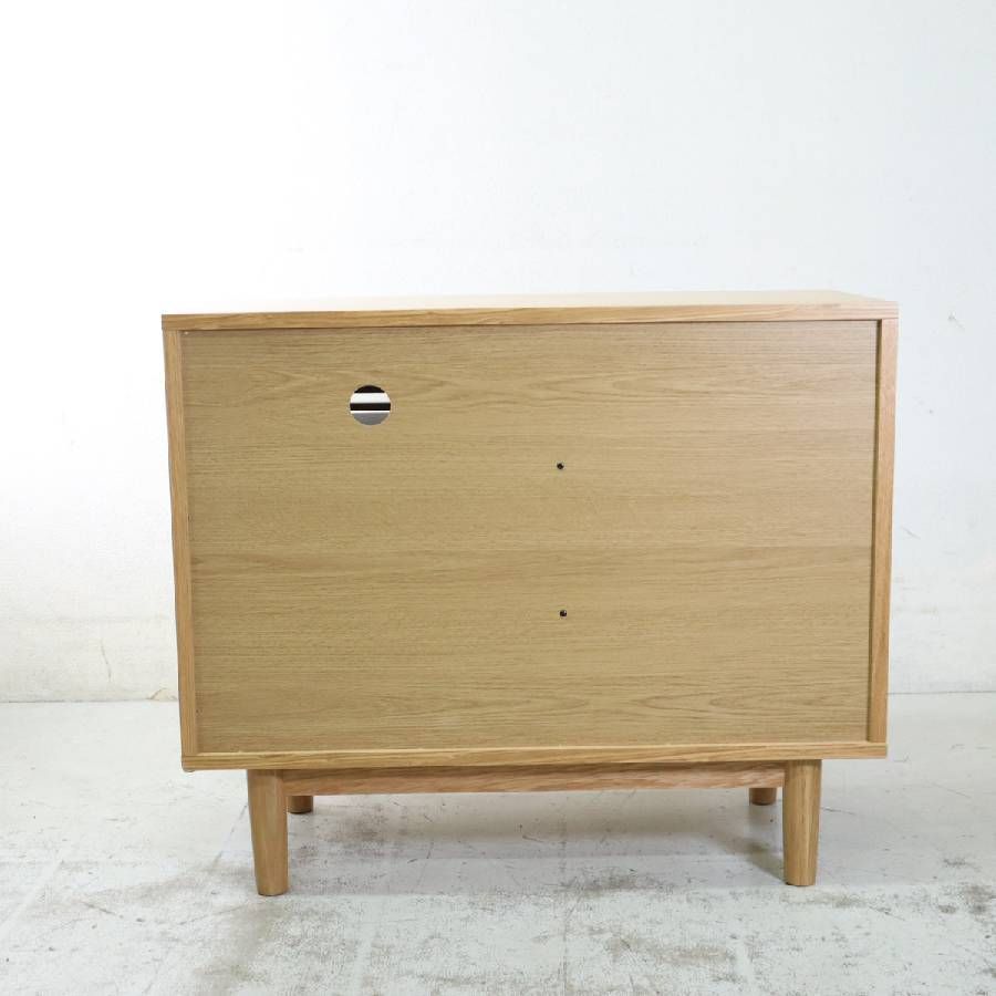 展示品 unico ウニコ SOLK ソルク キャビネット 幅89cm ナチュラル