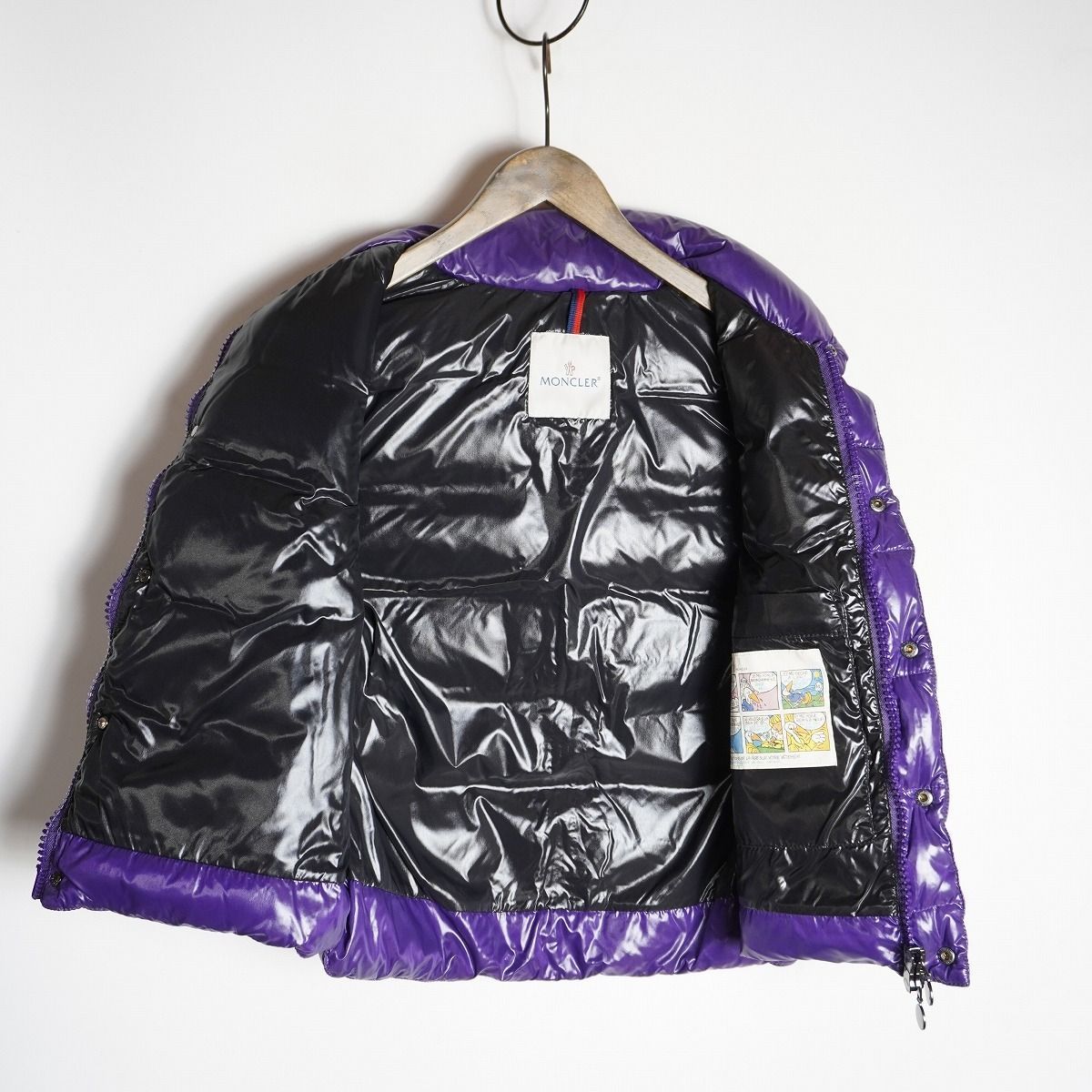 値下げ！希少【美品】Moncler TIBBダウンベストパープル紫 サイズ1 値下げ！希少【美品】Moncler TIBBダウンベストパープル紫 サイズ1