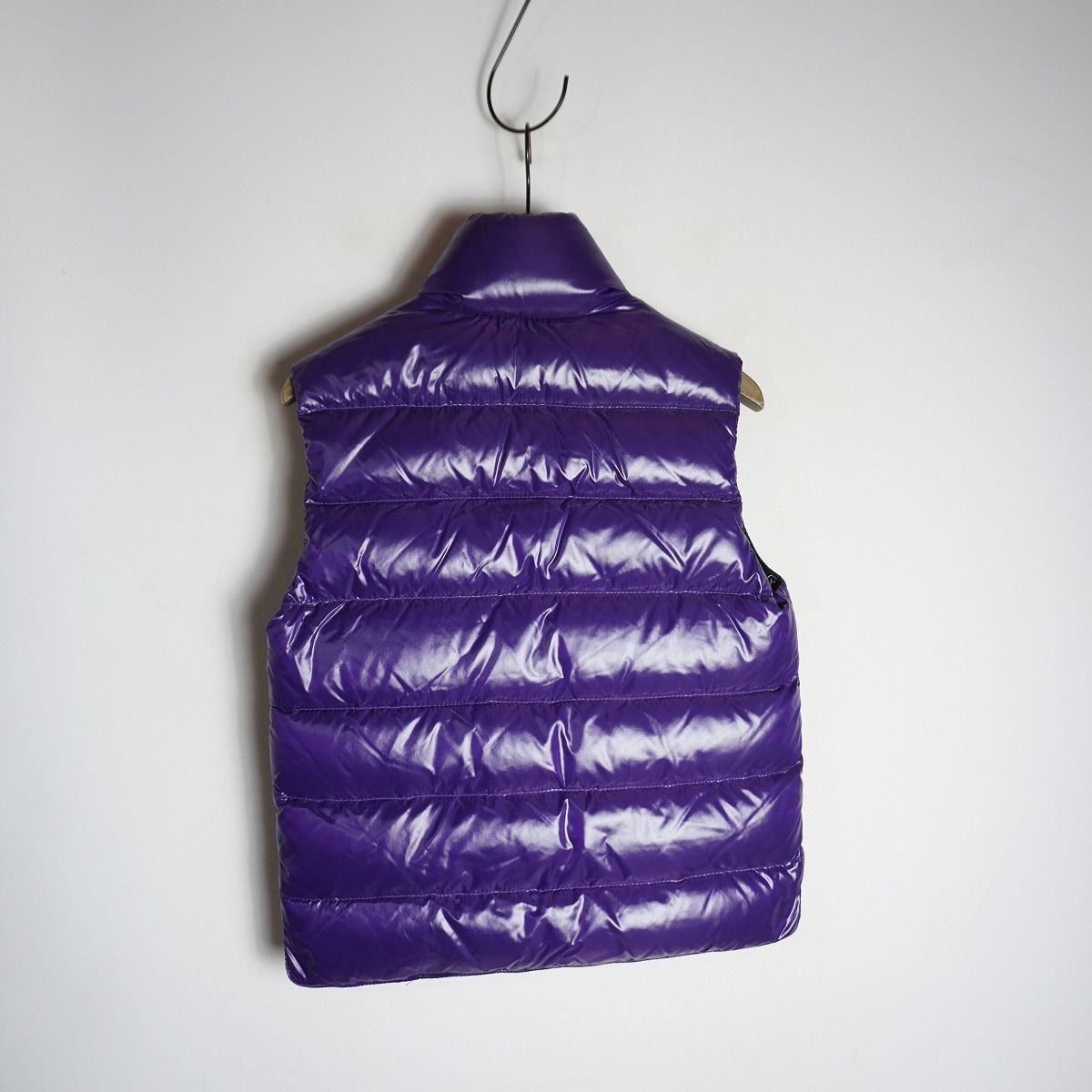 値下げ！希少【美品】Moncler TIBBダウンベストパープル紫 サイズ1 美品 正規 MONCLER モンクレール TIBET チベット ダウン ベスト