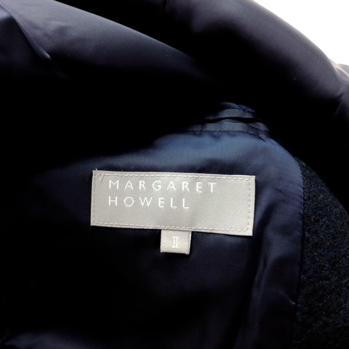 MARGARET HOWELL マーガレットハウエル カシミヤ ウール メルトン