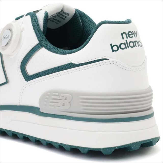 種類12：ホワイト/グリーン/2E/28.0cm ニューバランス 574 v4 SL BOA