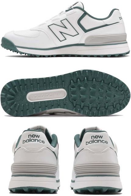 種類12：ホワイト/グリーン/2E/28.0cm ニューバランス 574 v4 SL BOA