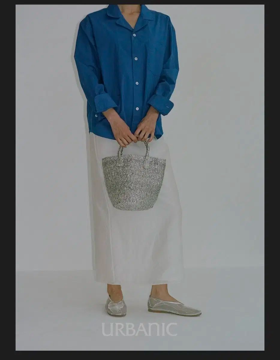  アーバニック30 シャツ raf shirt ブルー 長袖 シャツ ブラウス