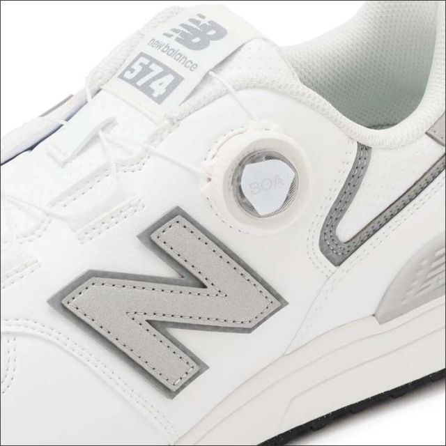 種類6：ホワイト/グレー/4E/25.0cm ニューバランス 574 v4 SL BOA