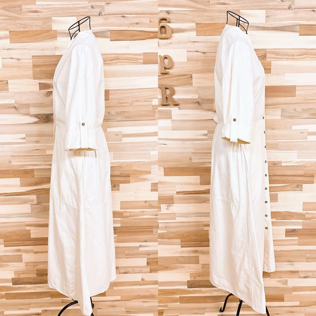 コットン 七分丈ロールアップ