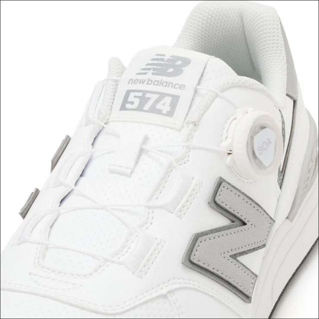 種類6：ホワイト/グレー/2E/25.0cm ニューバランス 574 v4 SL BOA