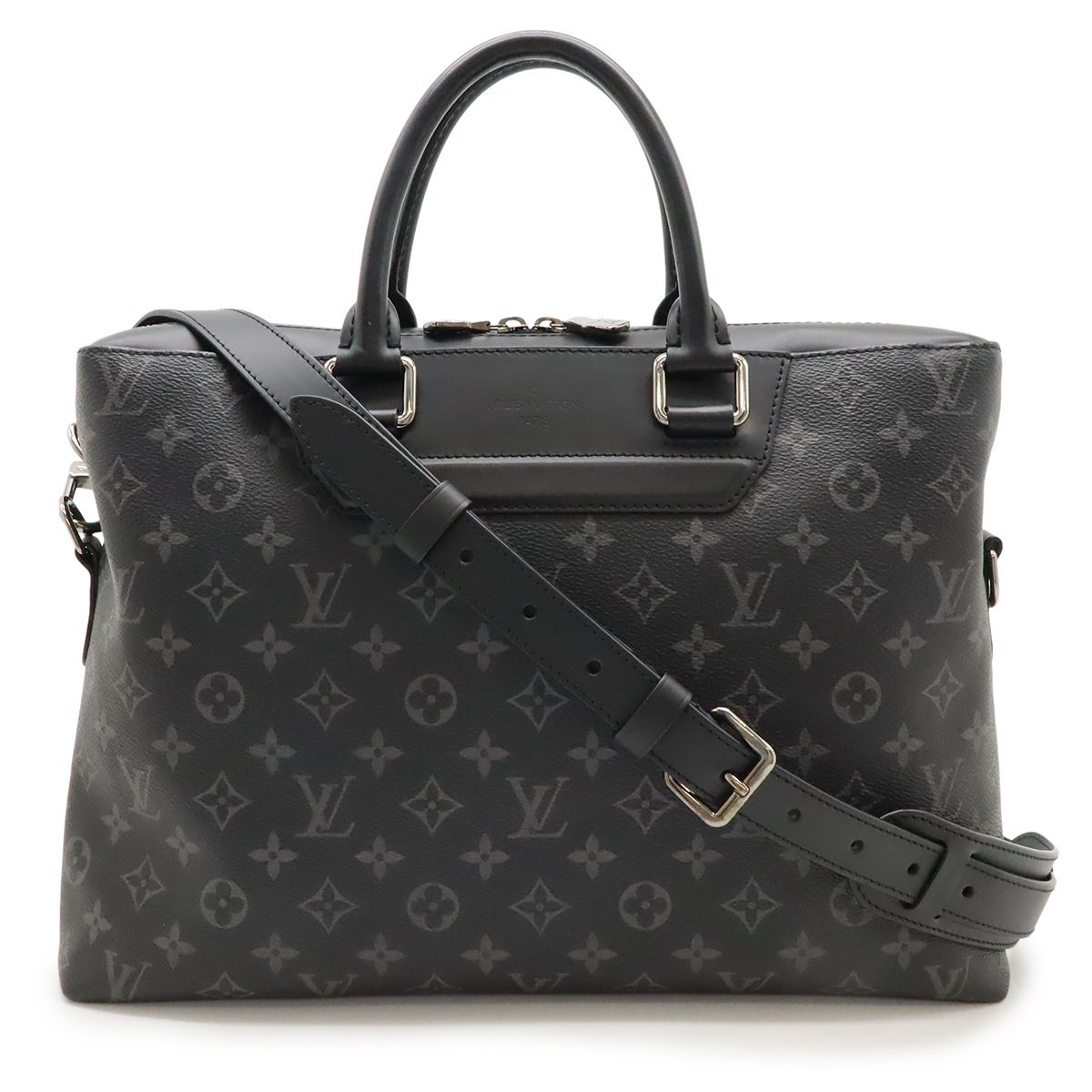 LOUIS VUITTON ルイ ヴィトン モノグラムエクリプス オディセ ブリーフケース ビジネスバッグ 書類カバン 2 WAY ショルダーバッグ M 44222