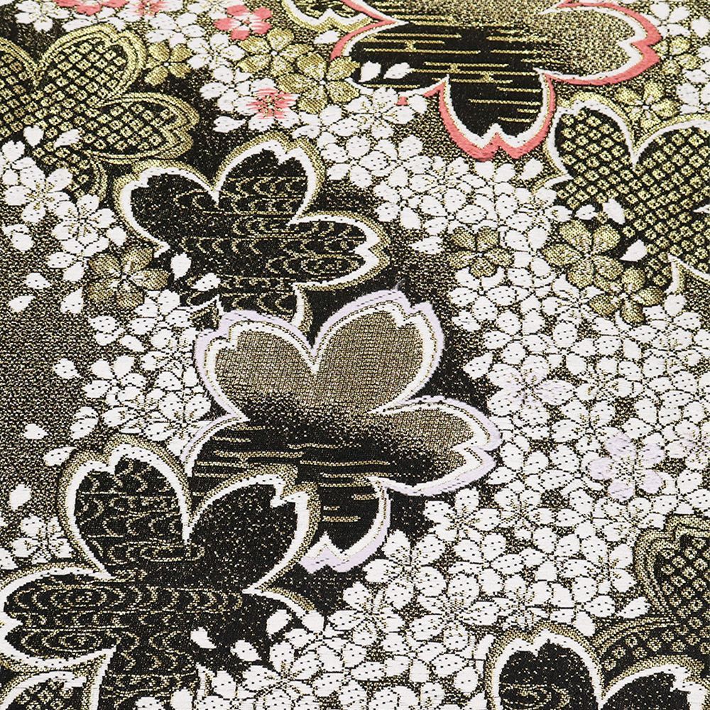 N08 美品 華紋・桜模様織り出し 正絹 袋帯 フォーマル 振袖 N08 美品 華紋・桜模様織り出し 正絹 袋帯 フォーマル 振袖 N08 美品