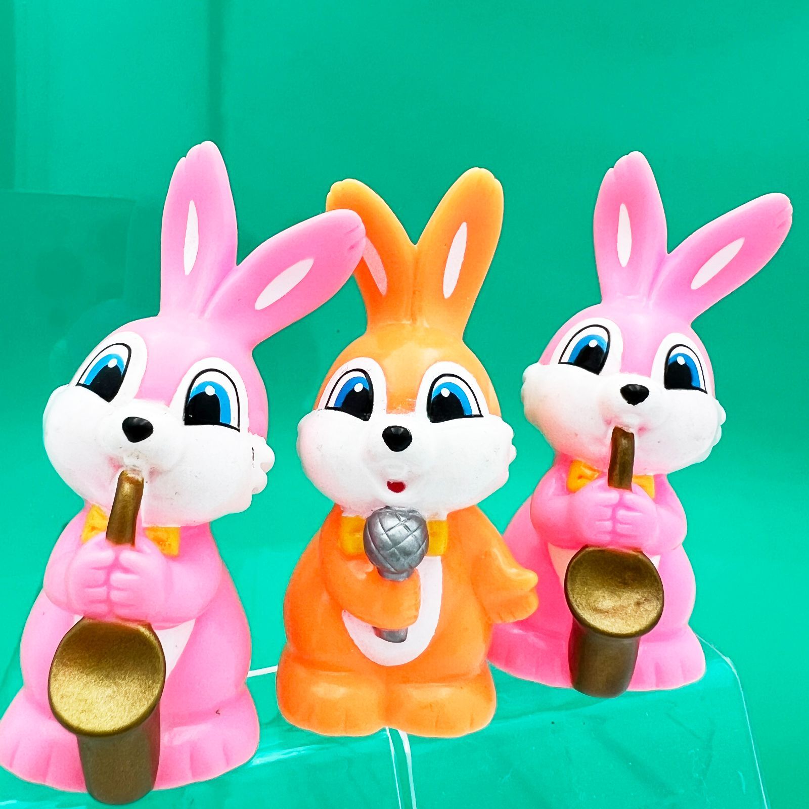 非売品・レトロ】エスエス製薬 ピョンちゃん人形 マスコット 3体セット