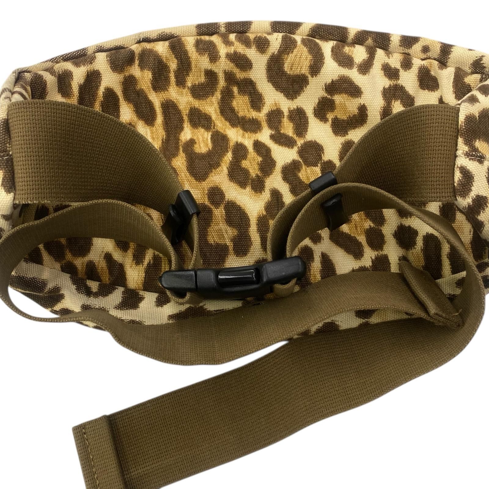 ヘッドポーター　レオパード柄　ウエストバック 186005 HEAD PORTER ヘッドポーター レオパード ウエストバッグ