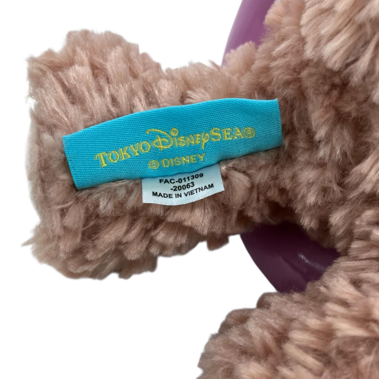 186001 東京ディズニーシー 期間限定品☆ シェリーメイ ぬいぐるみ付き