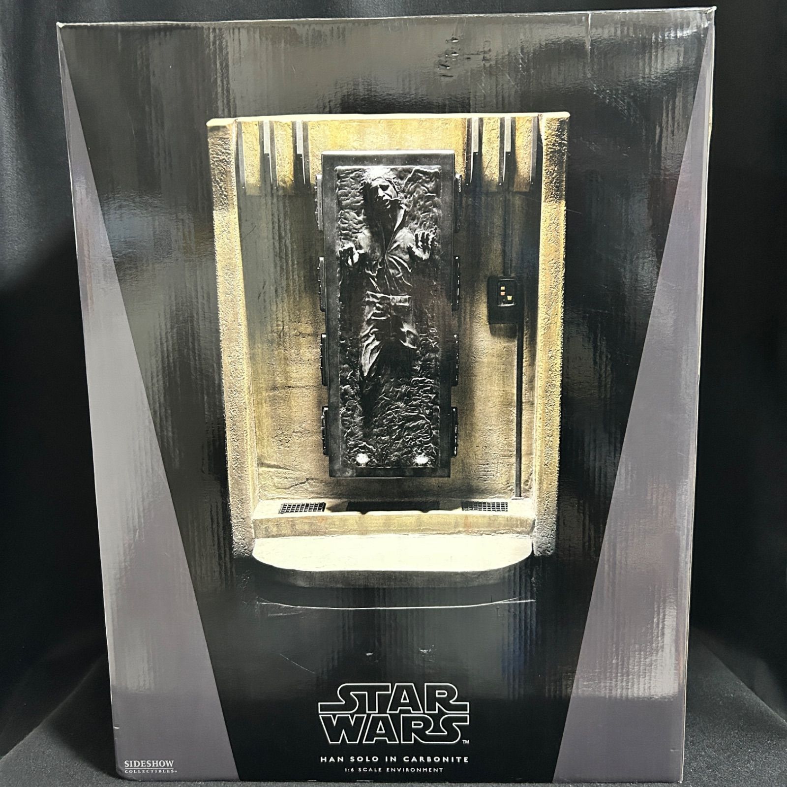 スターウォーズ フィギュア サイドショウ ハン ソロ 1 6 ジェダイの帰還 エピソード6 イン カーボナイト STARWARS