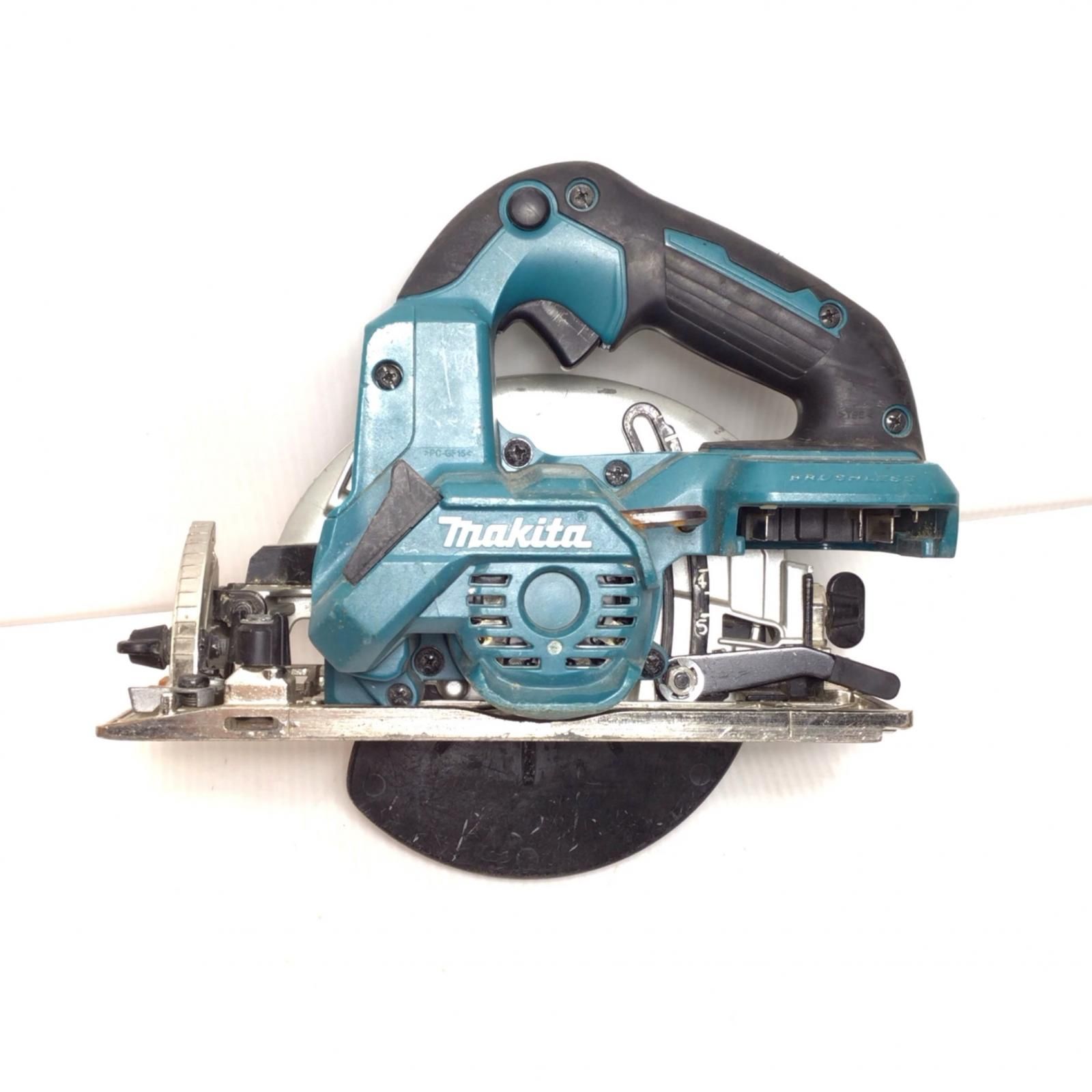 ΘΘMAKITA マキタ 丸のこ 程度B 本体のみ コードレス式 165mm 18v 6221Y 2018年製造 HS610D ブルー