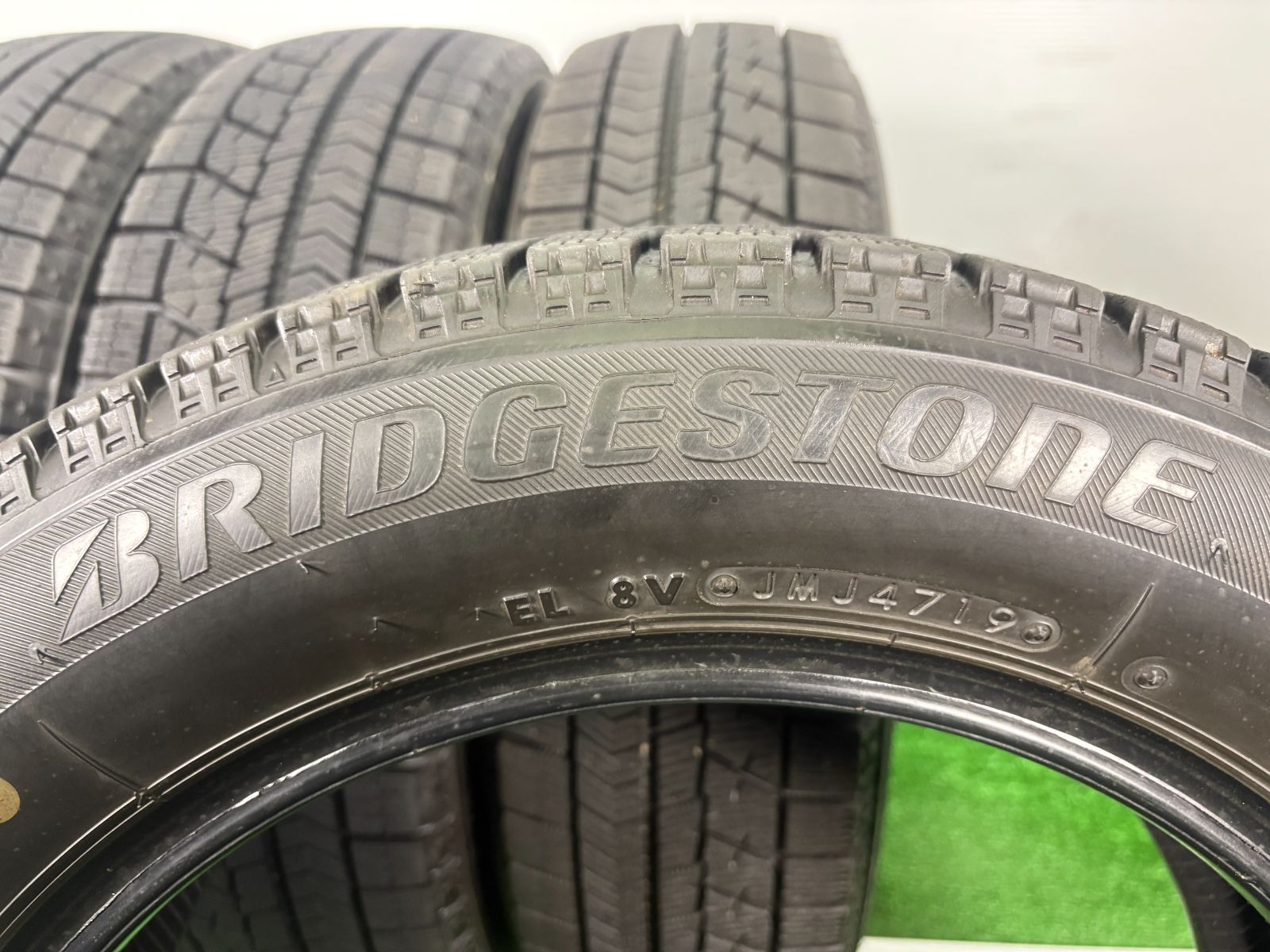  155 65 R 14 ブリヂストン VRX 2019～2020年製 4本 冬 タイヤ スタッドレス TA 767 14インチ スタッドレス