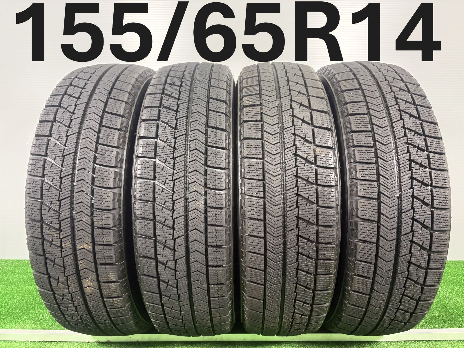 送料無料☆155/65R14 ブリヂストン VRX 2019～2020年製 4本 冬 タイヤ