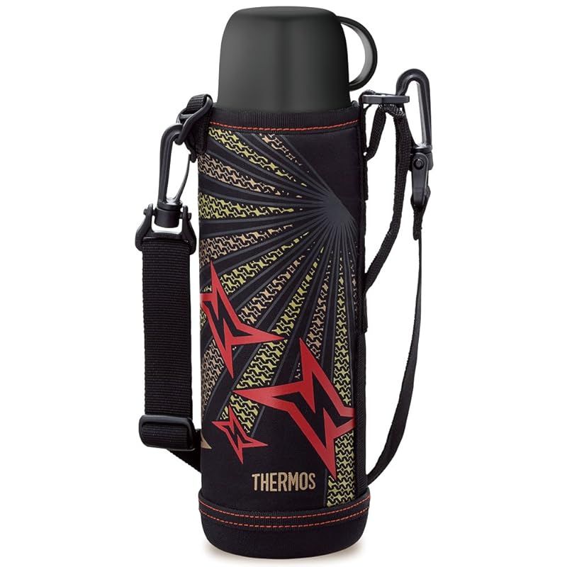 彡サーモス 真空断熱 2WAYボトル 1.03L 1.0L ブラックレッド FHO-1000WF BKR