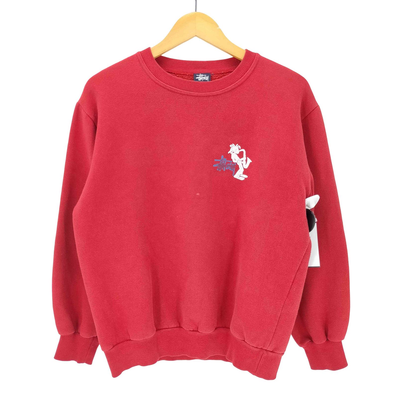 ステューシー Stussy 90S USA製 紺タグ シャドーマン トランペット