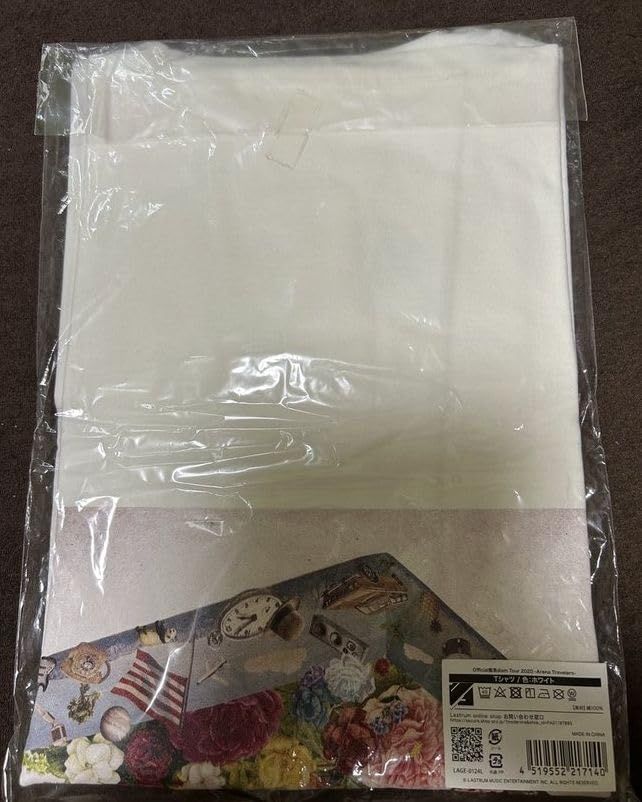 髭男dism ヒゲダンディズム グッズ 髭男 ひげだん ヒゲダン Tour 2020 Arena Travelers Tシャツ ホワイト L 陳列品 絵画額縁