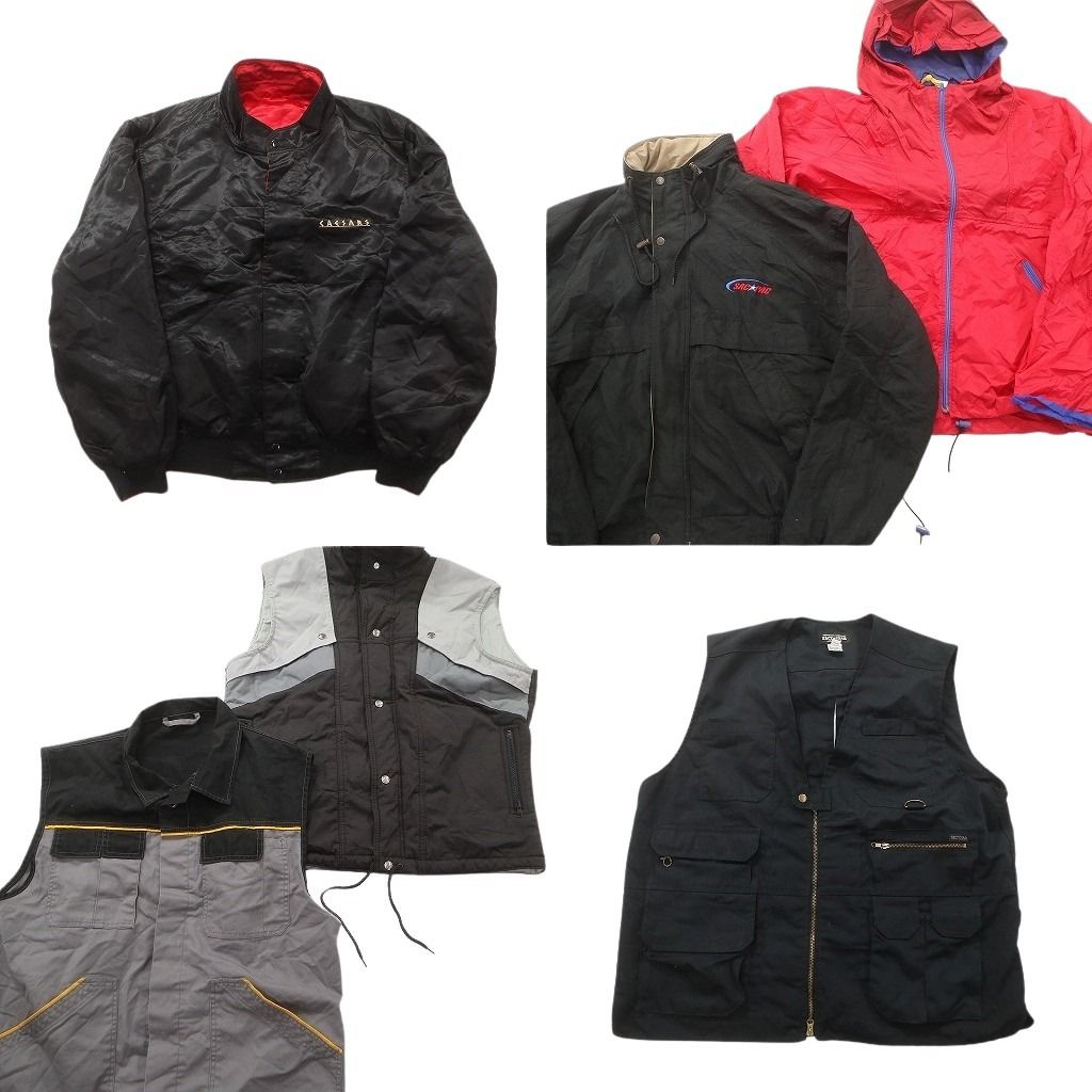 古着卸 まとめ売り ジャケット MIX 6枚セット (メンズ XL /2XL  