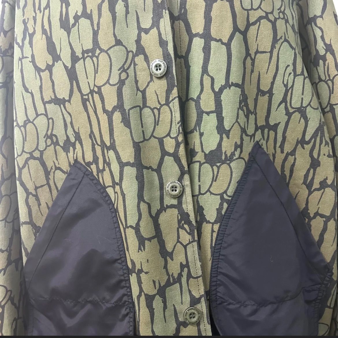 ワークジャケットカーキ カモフラ