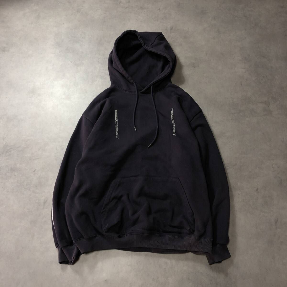 GQ4079◇tightbooth×goopimade：Double Logo Hoodie◇3◇ブラック系
