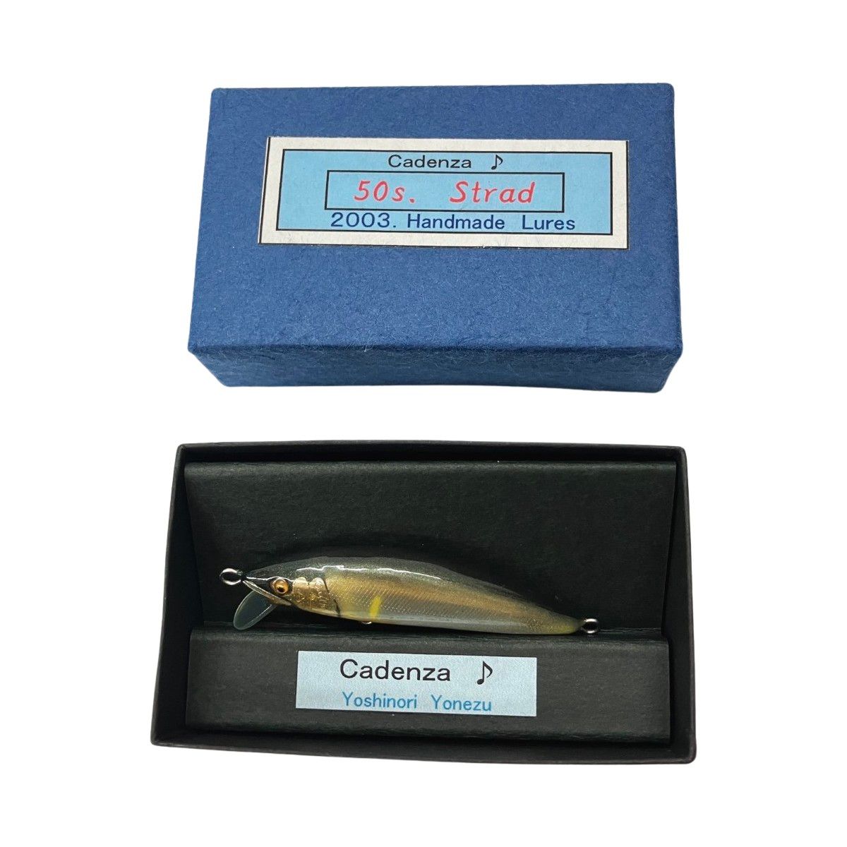 m*9様 Cadenza カデンツァ 50s Strad ハンドメイドミノー① 〇〇Cadenza カデンツァ Cadenza♪ ストラド 50s ルアー ミノー 50s