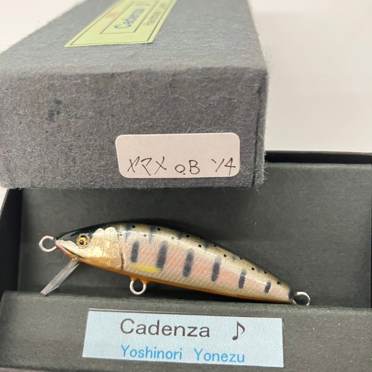 ハンドメイドミノー Cadenza 45IHS グアルネリ ルアー ハンドメイド