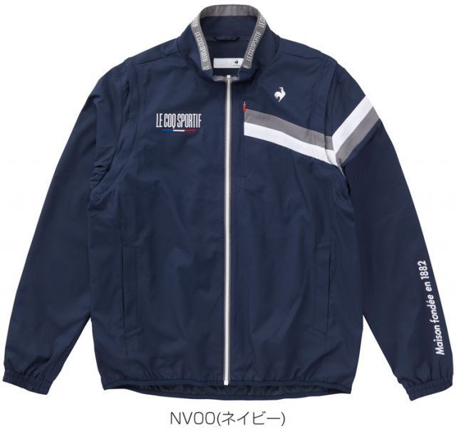 種類16：WH00(ホワイト)/M ルコックスポルティフ ゴルフ 2WAY フルジップ ブルゾン ウェア メンズ 2025年春夏モデル S-3L LG5SWB00M