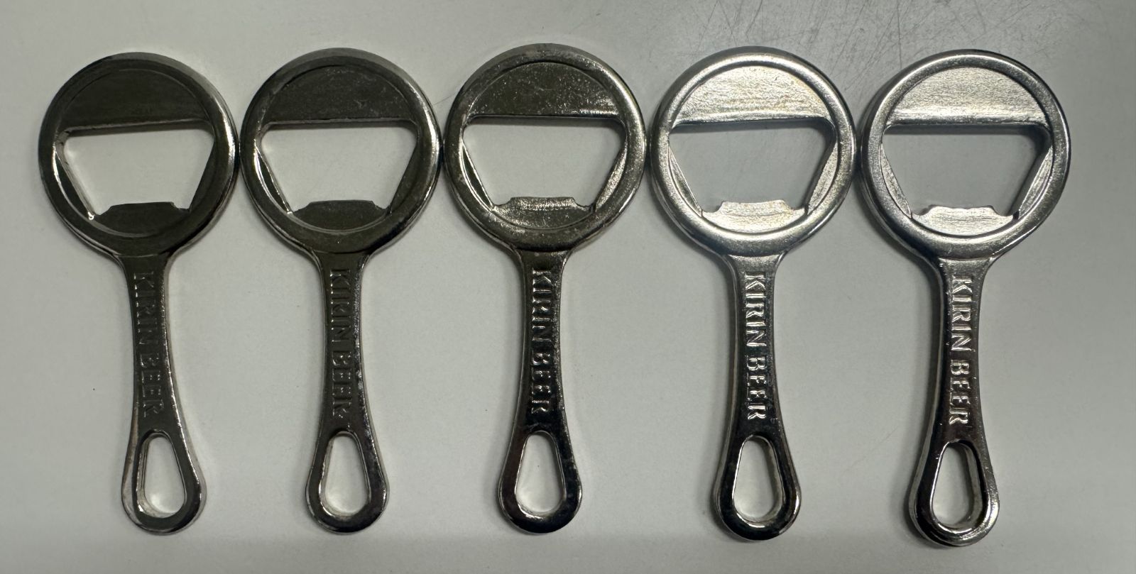 昭和レトロ】キリンビール栓抜き 5点セット - メルカリ