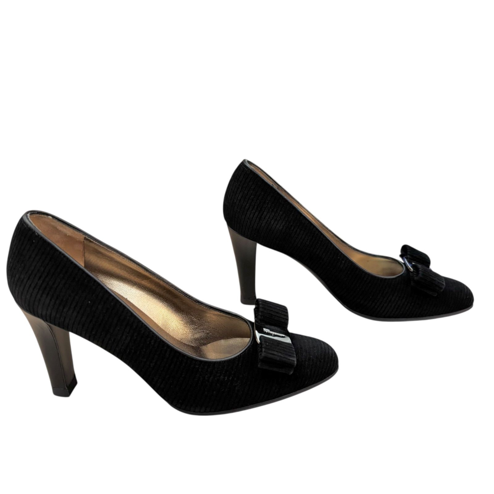 Z1611 【美品】SALVATOSE FERRAGAMO サルヴァトーレフェラガモ ヴァラ