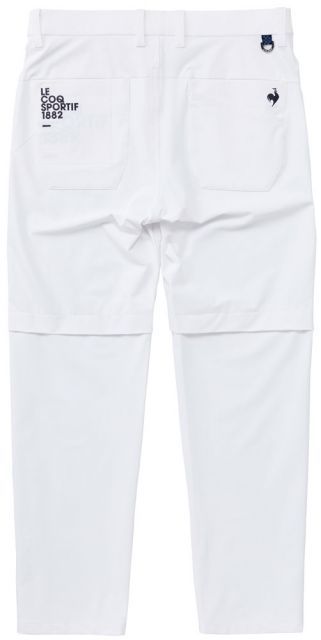 種類23：NV00(ネイビー)/92 ルコックスポルティフ ゴルフ サンスクリーン ベンチレーション テーパード 9分丈 ロングパンツ ウェア メンズ 2025年春夏モデル LG5SLP54M