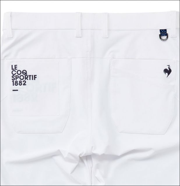 種類23：NV00(ネイビー)/92 ルコックスポルティフ ゴルフ サンスクリーン ベンチレーション テーパード 9分丈 ロングパンツ ウェア メンズ 2025年春夏モデル LG5SLP54M