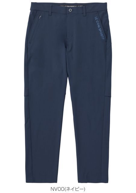 種類23：NV00(ネイビー)/92 ルコックスポルティフ ゴルフ サンスクリーン ベンチレーション テーパード 9分丈 ロングパンツ ウェア メンズ 2025年春夏モデル LG5SLP54M