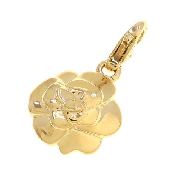 シャネル カメリアチャーム 無料ギフトラッピング Aランク