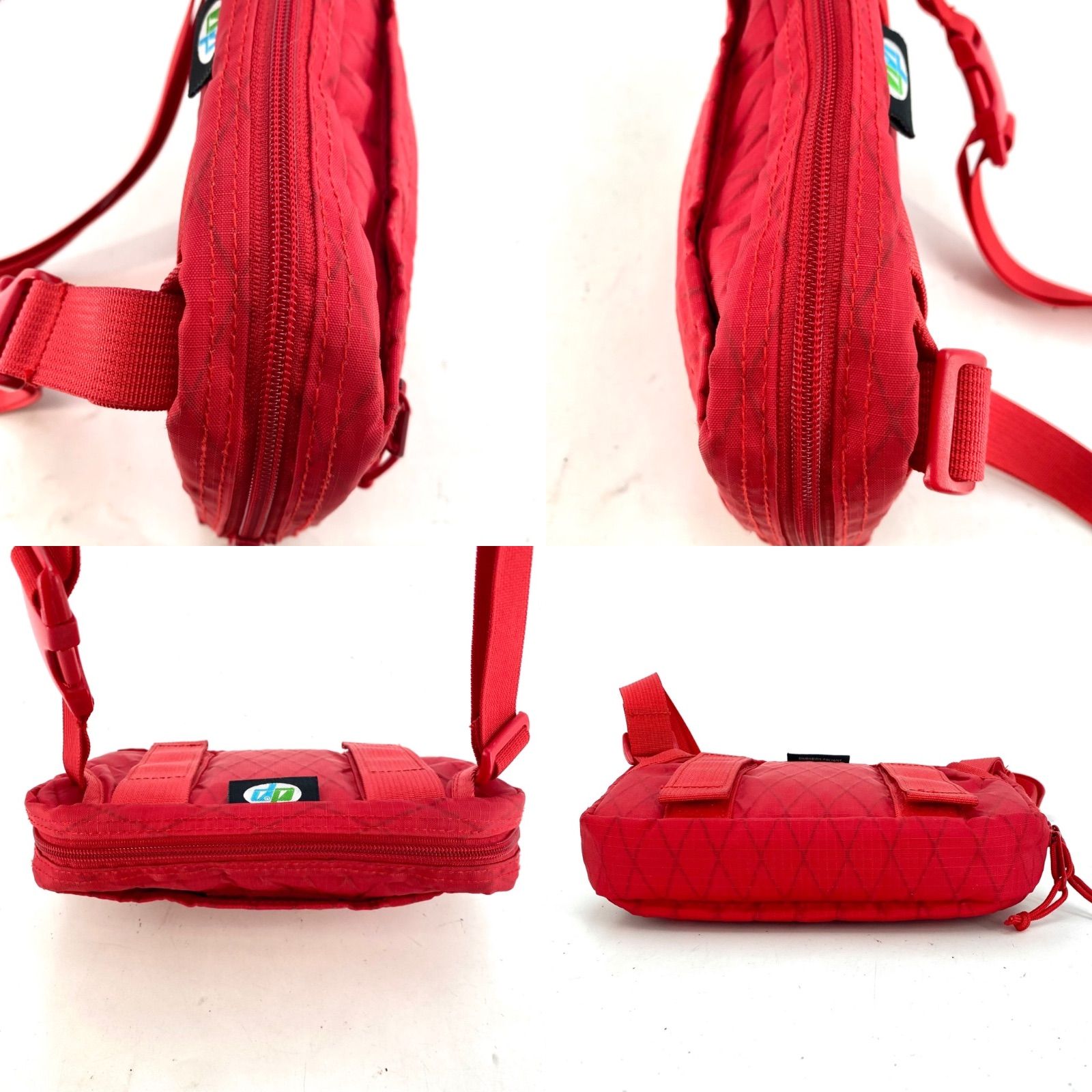 シュプリーム ショルダー バッグ 18AW 売れ筋 コンパクト レッド FY47