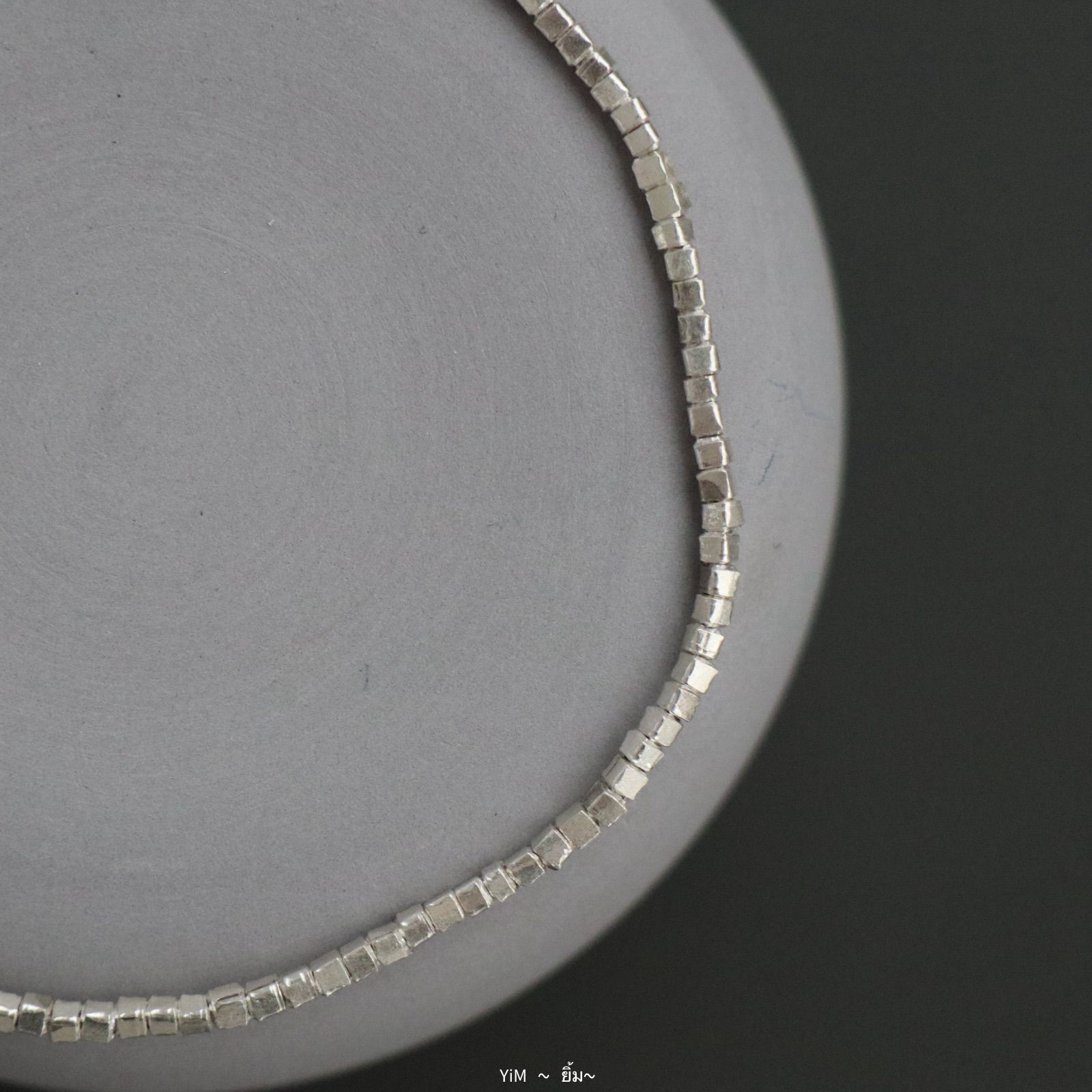 25m-BL202｜Karen Silver Beads Bracelet 【 16cm 16.5cm 17cm