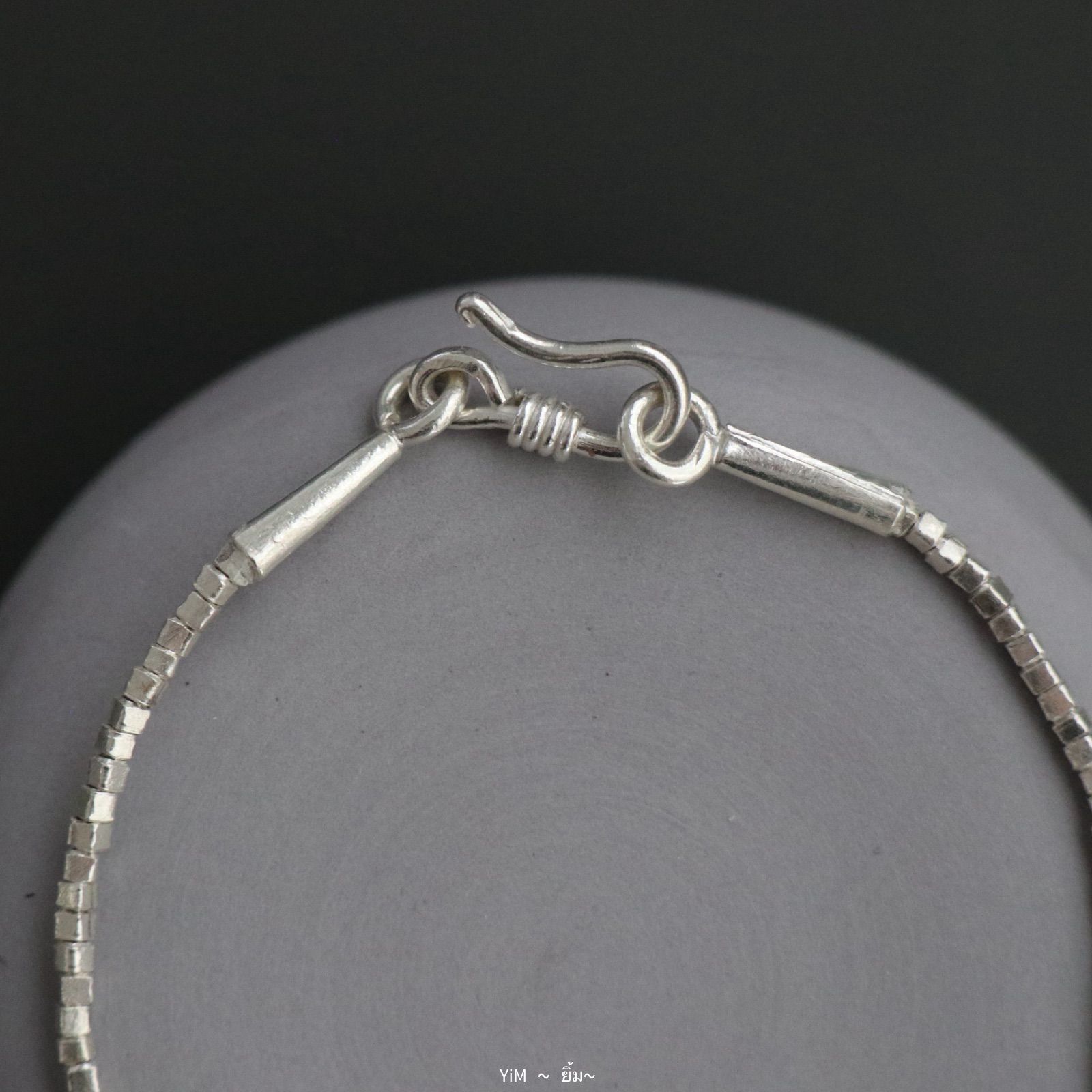 25m-BL202｜Karen Silver Beads Bracelet 【 16cm 16.5cm 17cm