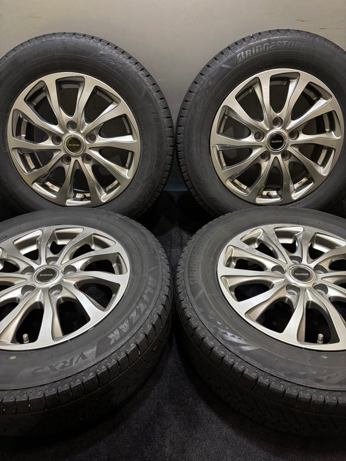 195 65 R 15 VRX 3 21年製 15インチ 6 J 53 114 5 H スタッドレス 4本 ノア ヴォクシー ステップワゴン 南2 K 726