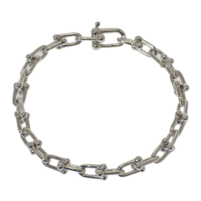 Tiffany - Co. TIFFANY-Co. ハードウェア スモールリンク 60153083 ブレスレット シルバー925 ラージ メンズ ジュエリー