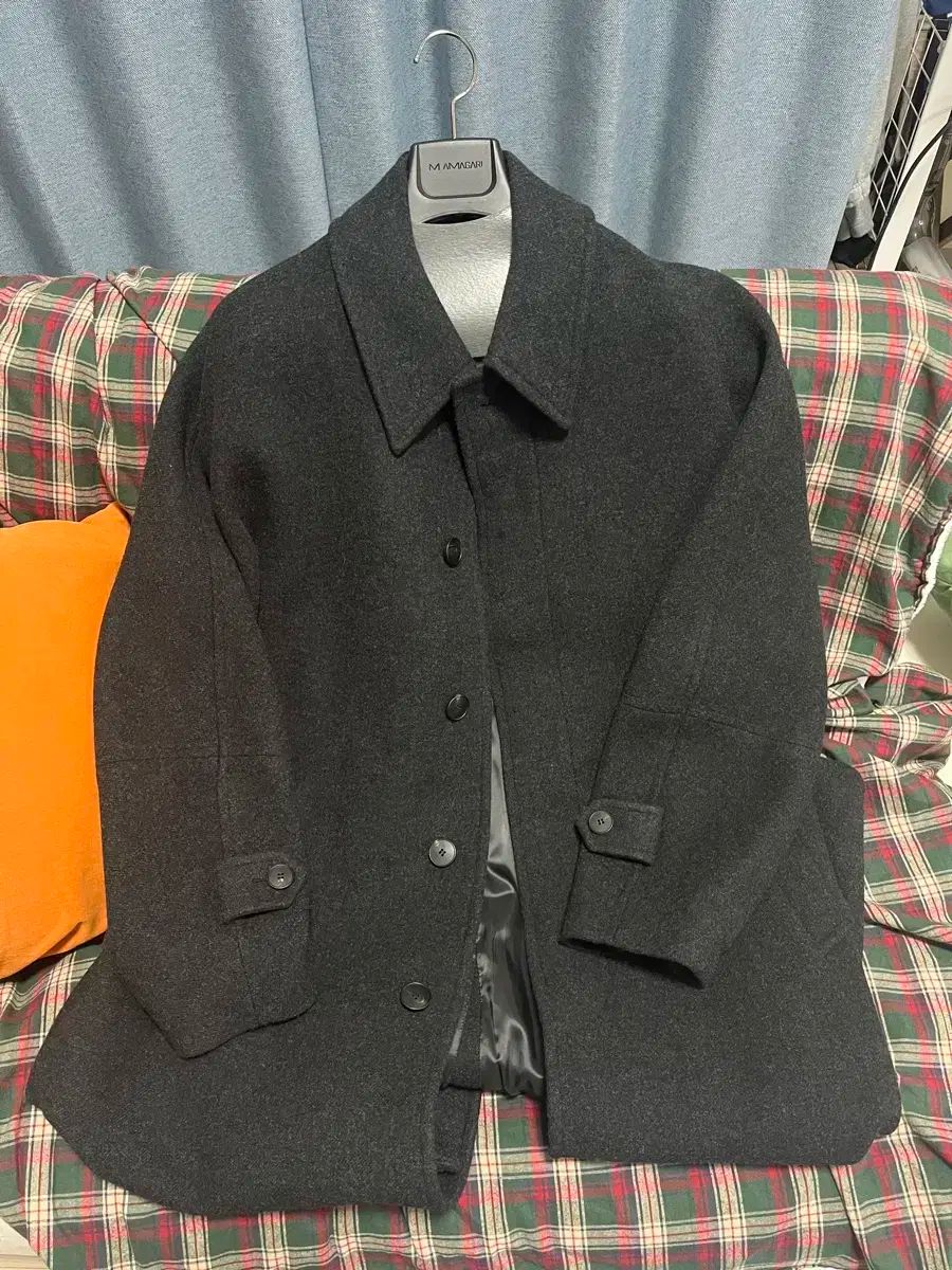 MAMAGARI 数ティーシャツ チャコール 23fw 44サイズ