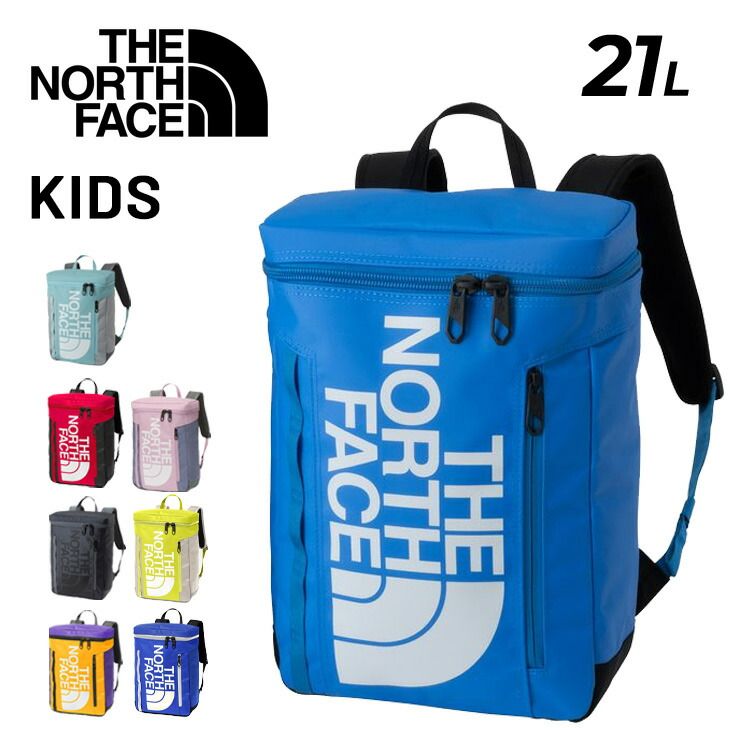 ザ・ノース・フェイス キッズ リュックサック 21L 子供用 バックパック THE NORTH FACE BCヒューズボックス2 バッグ 鞄 スクエア型 A4サイズ対応 キッズリュック 子ども 男の子 女の子 キッズバッ