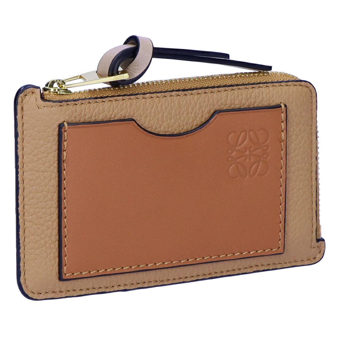 ロエベ LOEWE コインケース 小銭入れ C660Z40X07 0608 TOFFEE TAN お取り寄せ