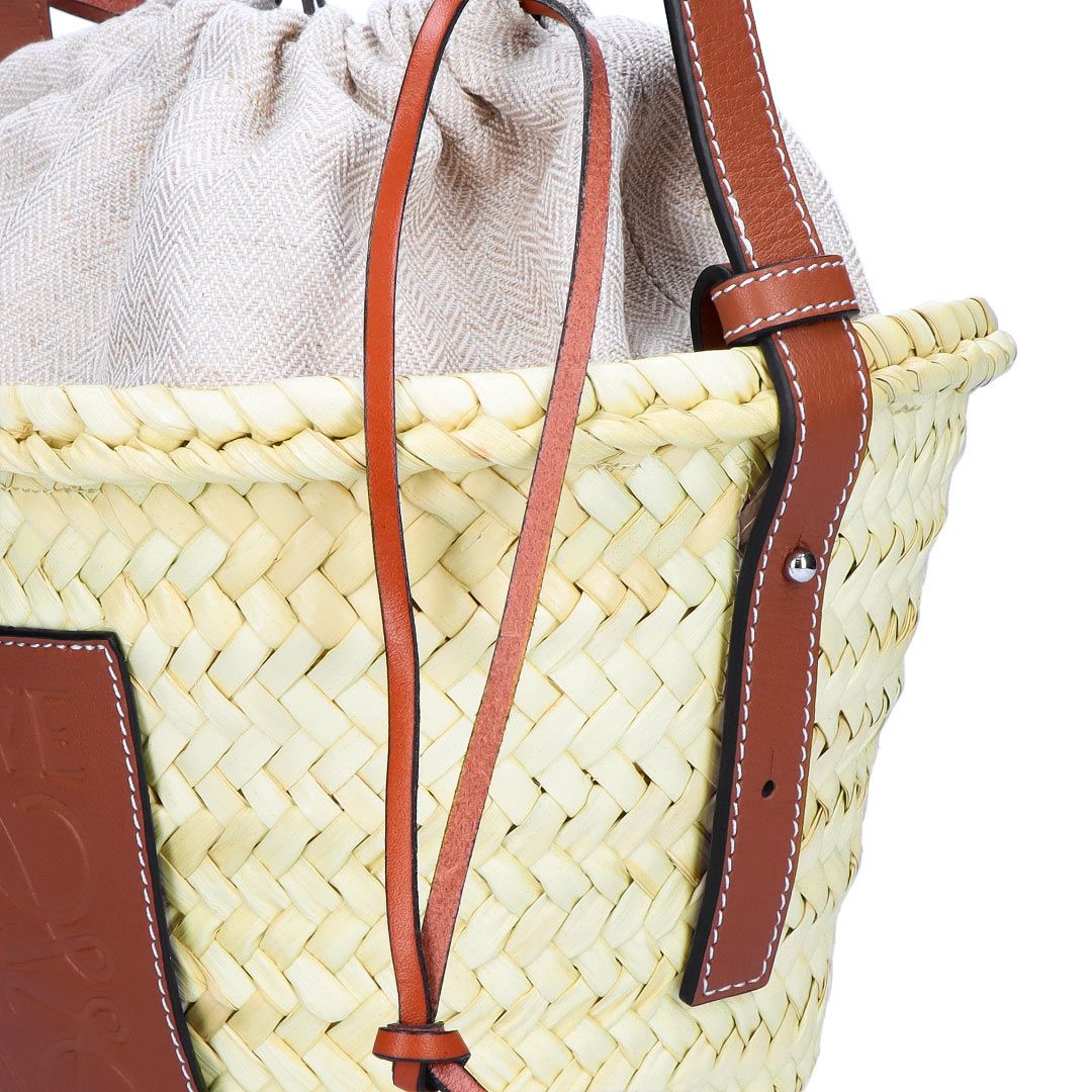 ドローストリング バケットバッグ