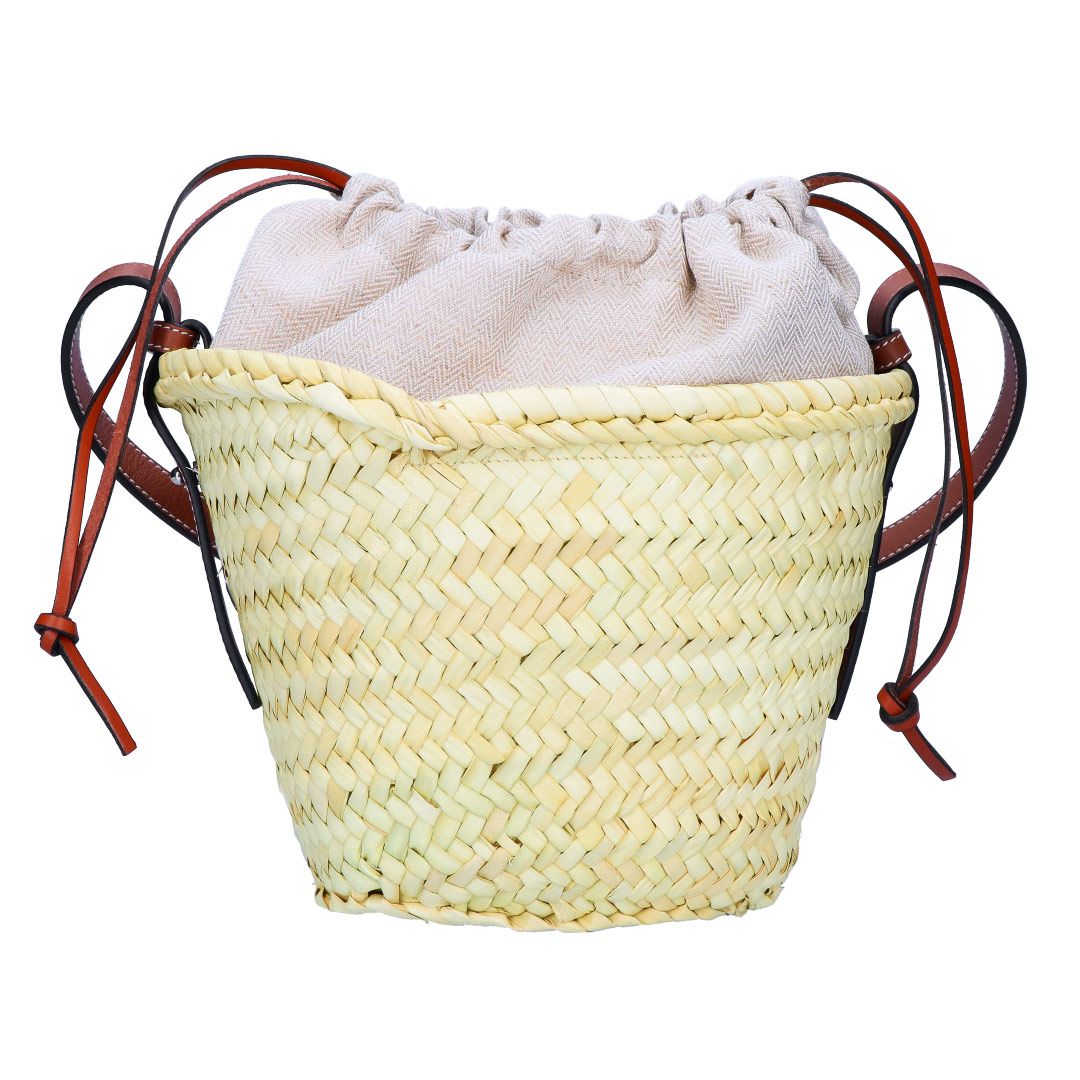 ロエベ LOEWE ショルダーバッグ かごバッグ ドローストリング バケットバッグ A223222X01 2435 NATURAL お取り寄せ